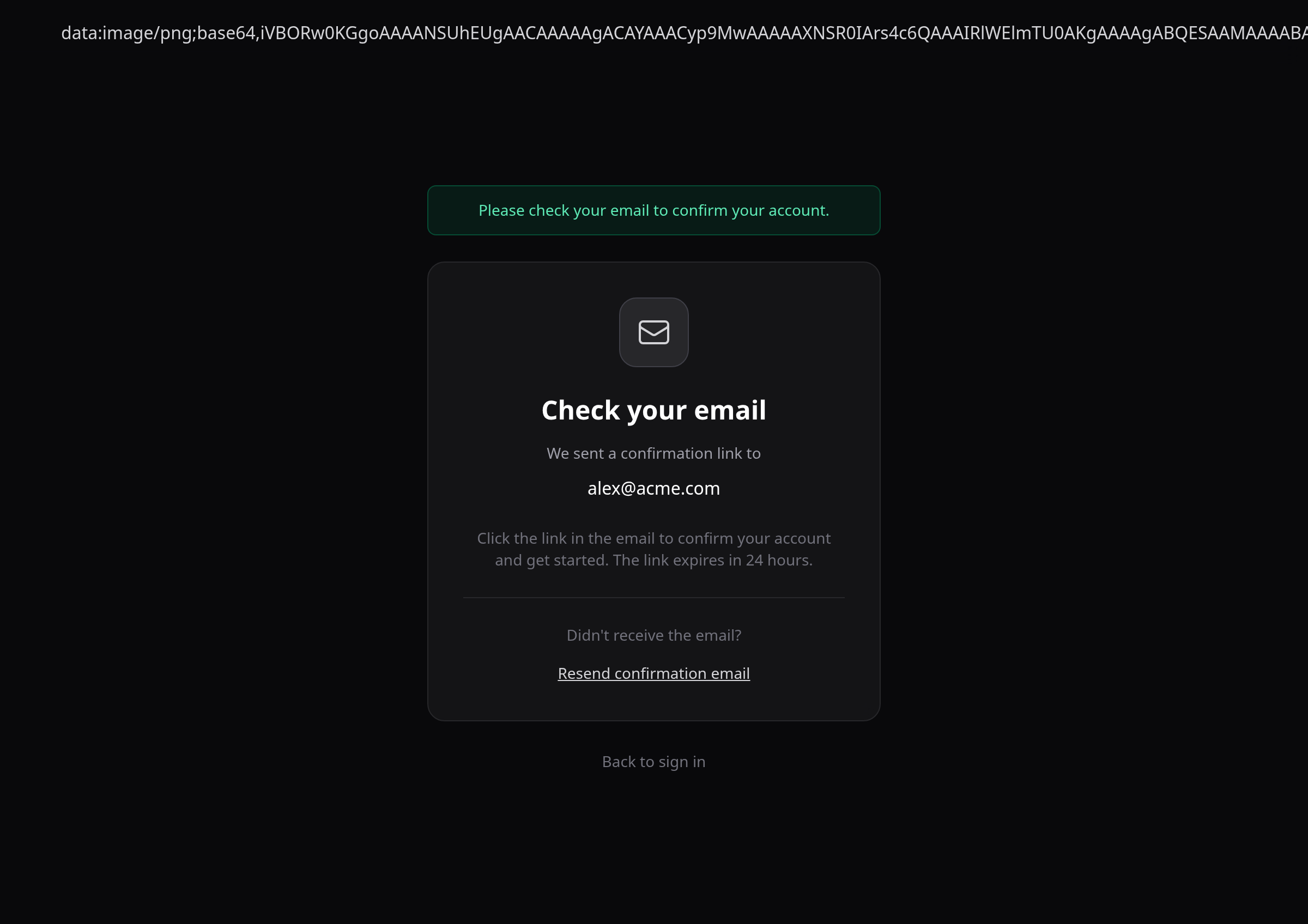 Confirm your email address illustration