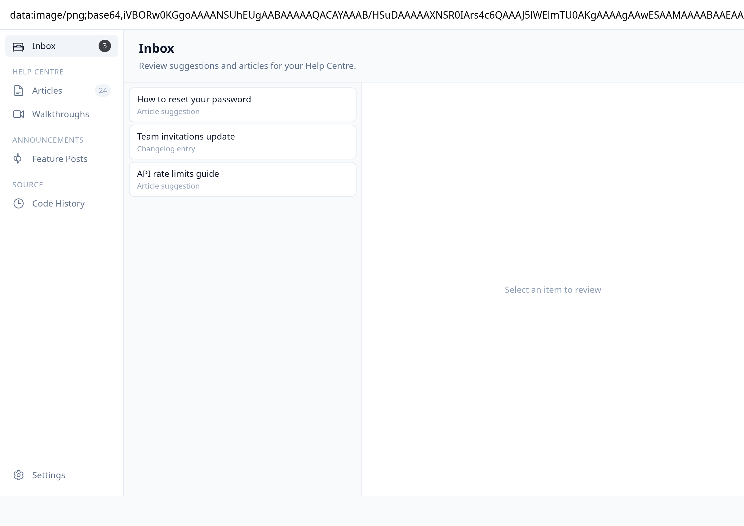 Open a project from the list illustration
