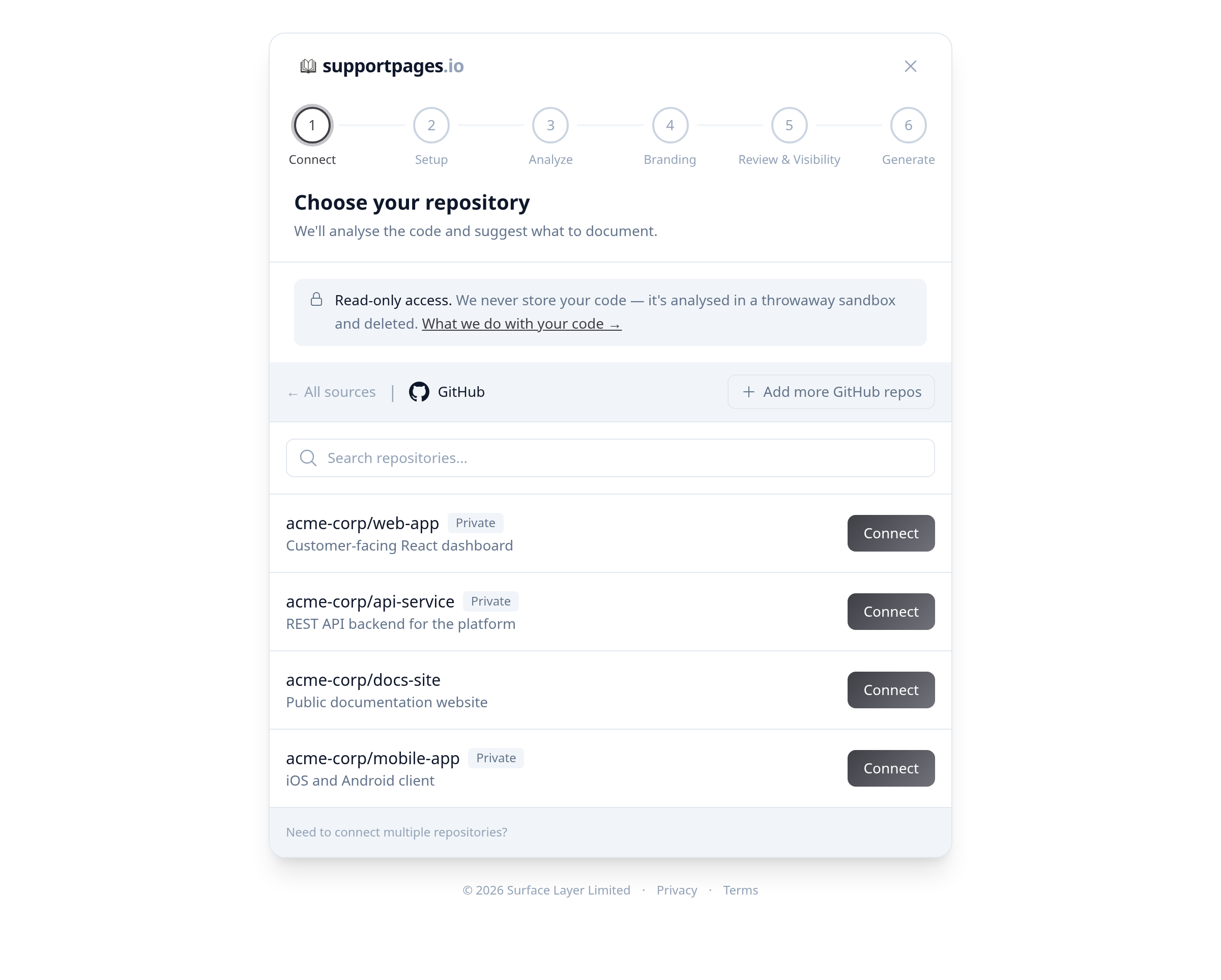 Select your repository illustration