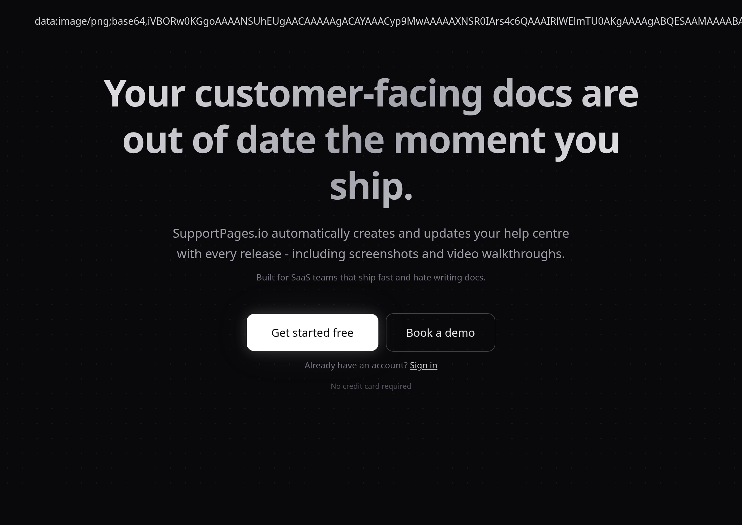 Open the SupportPages website illustration