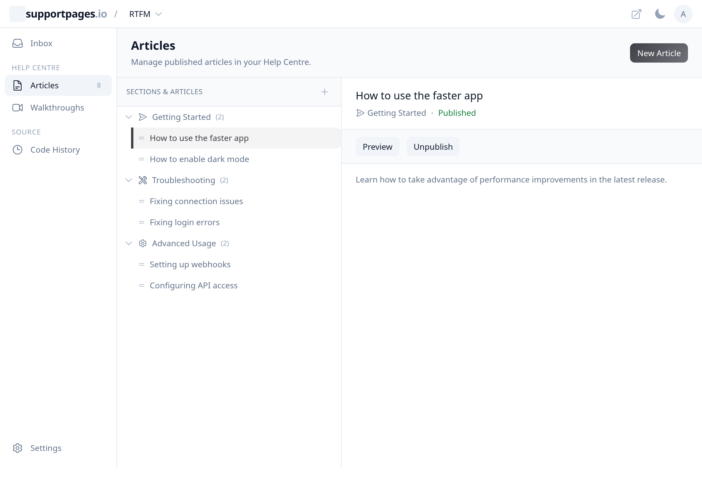 Open the Articles page illustration