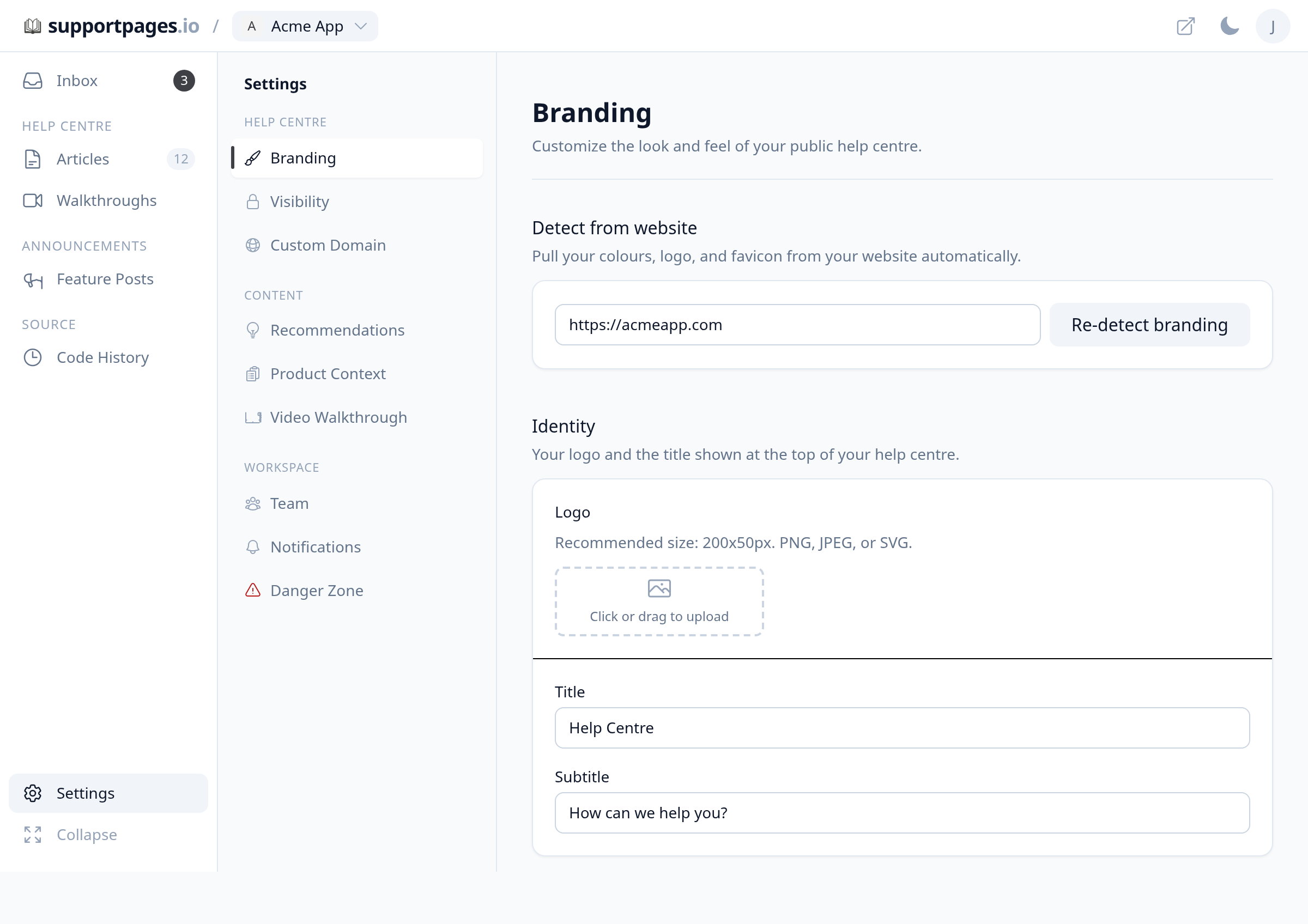 Open Settings illustration