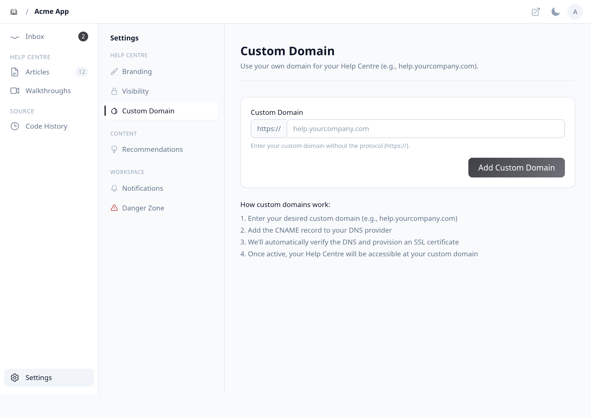 Add your domain illustration