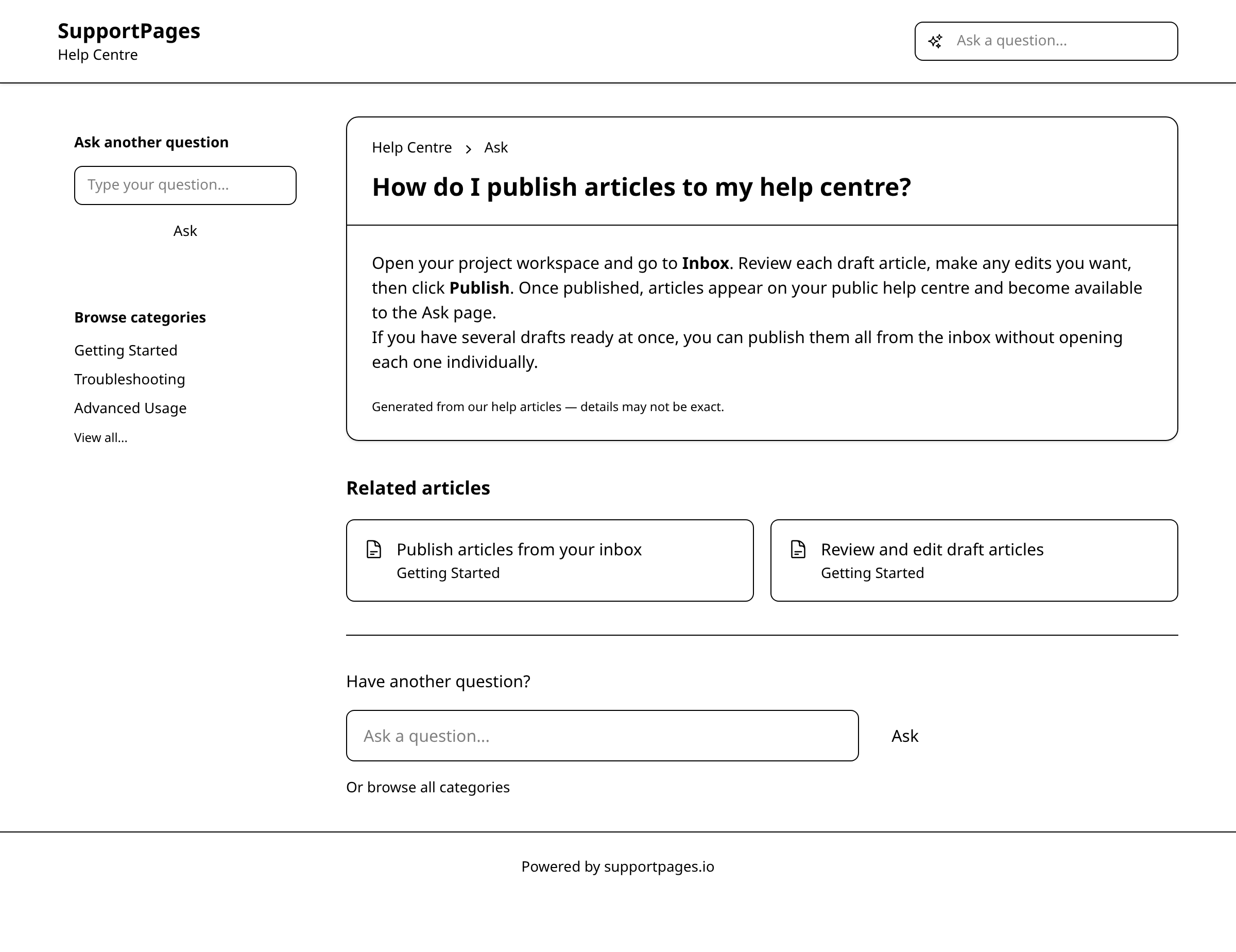 Related articles are linked below illustration
