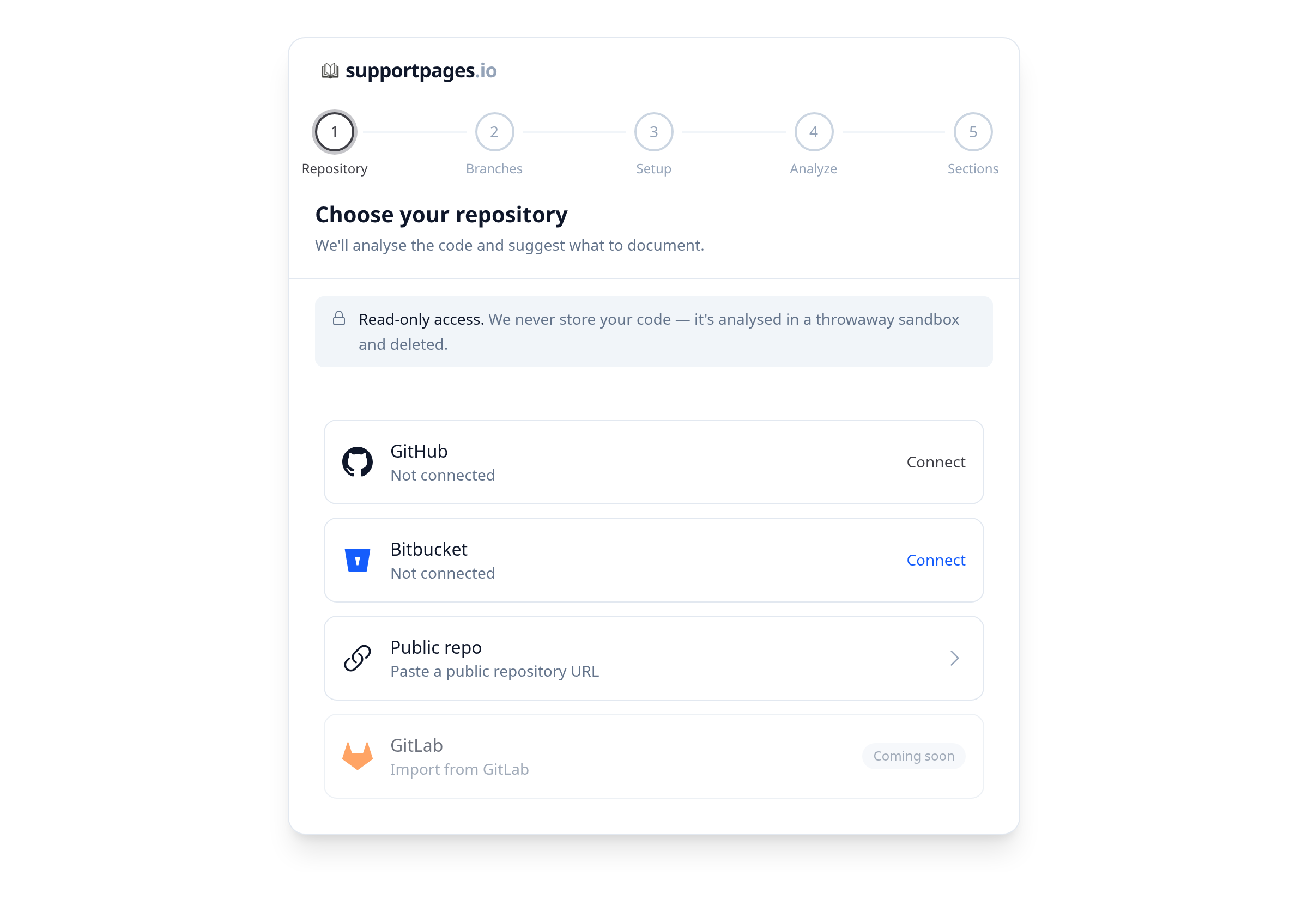 Check which provider is not connected illustration